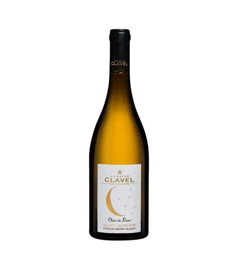 Domaine Claire Clavel Clair de Lune Cotes du Rhone Villages Saint Gervais Blanc - Vin Alb Sec - Franta