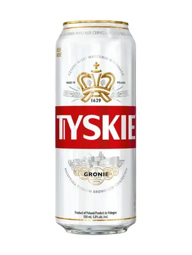 Bere blonda Tyskie Gronie, doza