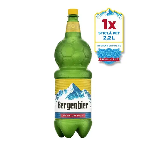 Bere Bergenbier blonda, pet