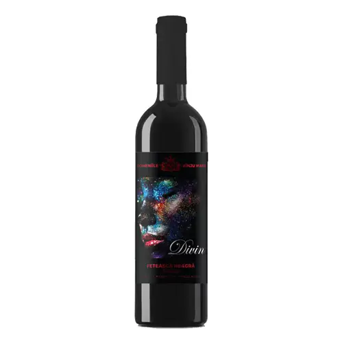 Vin rosu demisec Divin Feteasca Neagra
