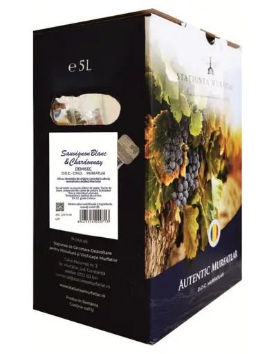 Statiunea Murfatlar Sauvignon Blanc & Chardonnay Bag in Box