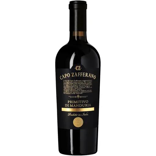 Vin Rosu Capo Zafferano, Primitivo di Manduria, Sec