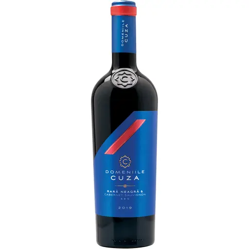 Vin rosu sec Domeniile Cuza, Rara Neagra si Cabarnet Sauvignon, Pret avantajos