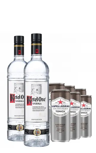 Pachet Dutch Tonic Cocktail: Kit Vodca & Apa Tonica