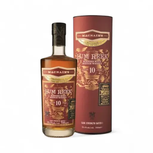 Whisky MacNair's Lum Reek 10 Ani Cask Strength Batch 1