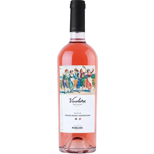Vin roze sec Purcari Vinohora Feteasca Neagra & Montelpuciano, Republica Moldova