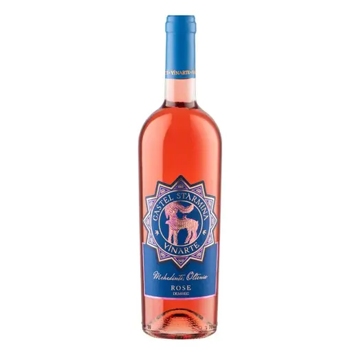 Vin rose demisec Vinarte, Merlot, Cabernet Sauvignon, Feteasca Neagra