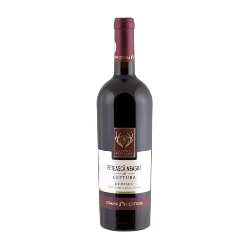 Vin Rosu Demisec Crama Ceptura Cervus Cepturum Feteasca Neagra