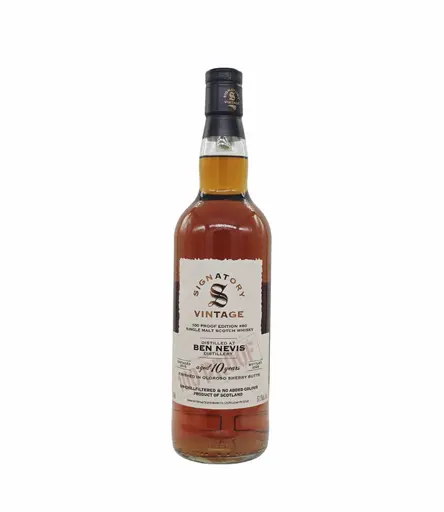 Signatory Ben Nevis 10 Ani Vintage 2015 Whisky
