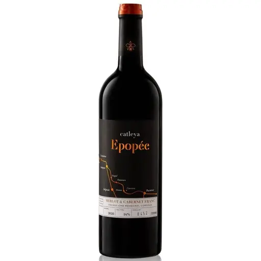 CATLEYA Epopee 07 COLECTIE Merlot - Cabernet Franc 2020 - DOC Mehedinti CORCOVA