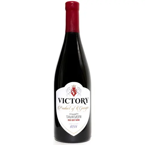 Vin rosu sec Victory Tavkveri