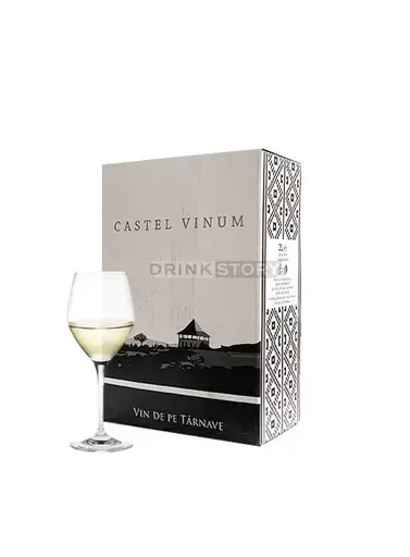 Villa Vinea castel vinum cutie alb sec bag box