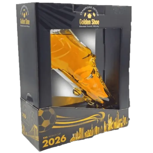 Whisky Golden Shoe Blended Scotch, editie limitata World Cup 2026, alcool