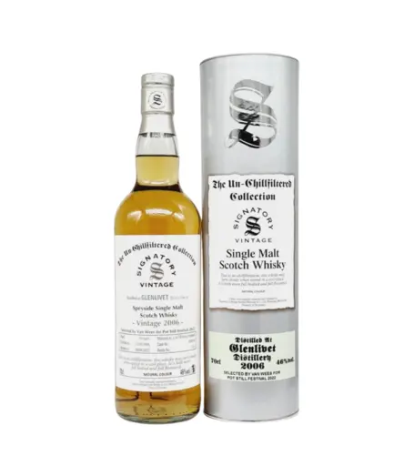 Signatory Vintage Glenlivet 16 Ani 2006 Unchillfiltered Whisky