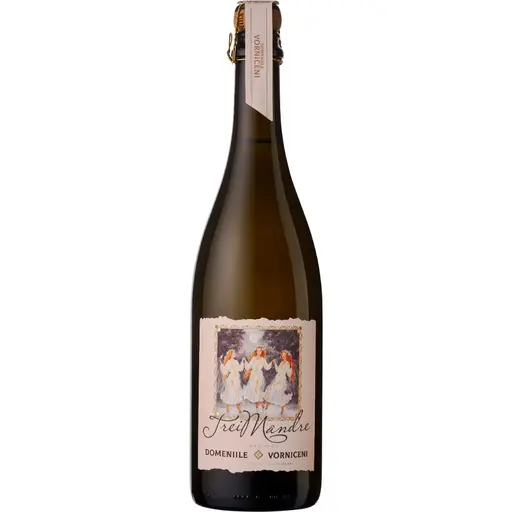 Domeniile Vorniceni Trei Mandre Spumant Alb Brut