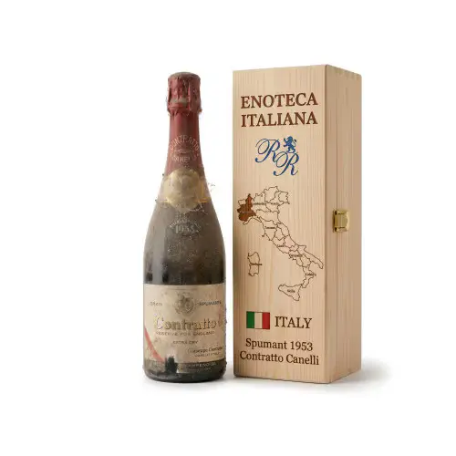 Vinoteca Spumant 1953 Reserve for England-Contratto