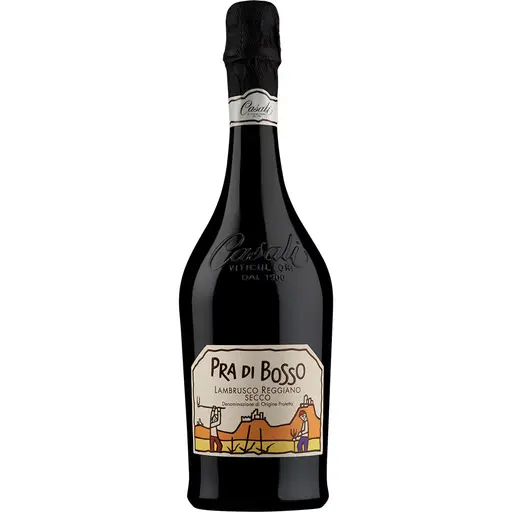 Vin spumant rosu Pra di Bosso Reggiano Secco