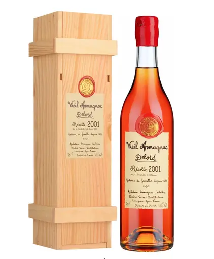 Vieil Armagnac Delord Recolte 2001