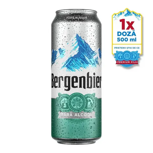 Bere blonda fara alcool Bergenbier