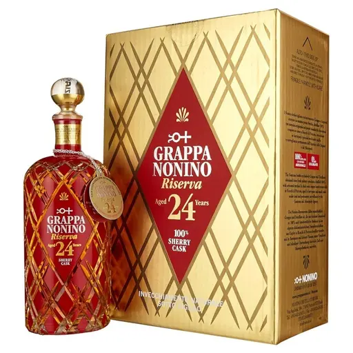 Nonino Grappa Riserva 24 YO Sherry Cask Under Seal