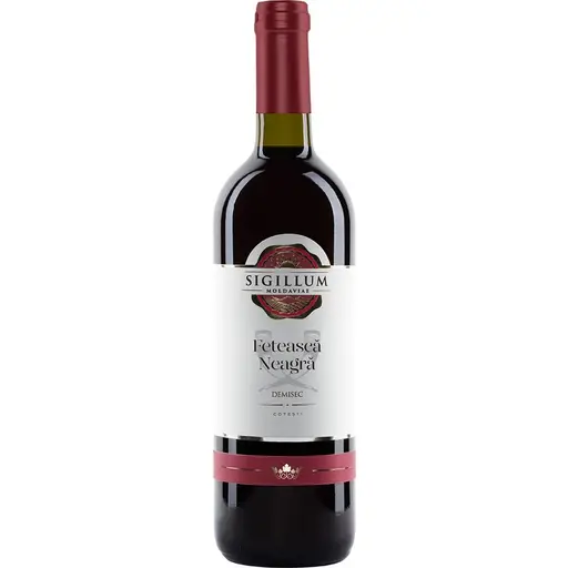 Vin rosu demisec, Feteasca Neagra, Sigillum Moldaviae, Romania
