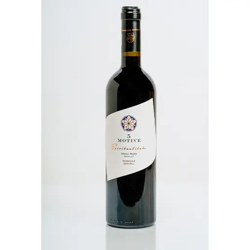 Domeniile Dascalu 5 Motive Vin Rosu Merlot
