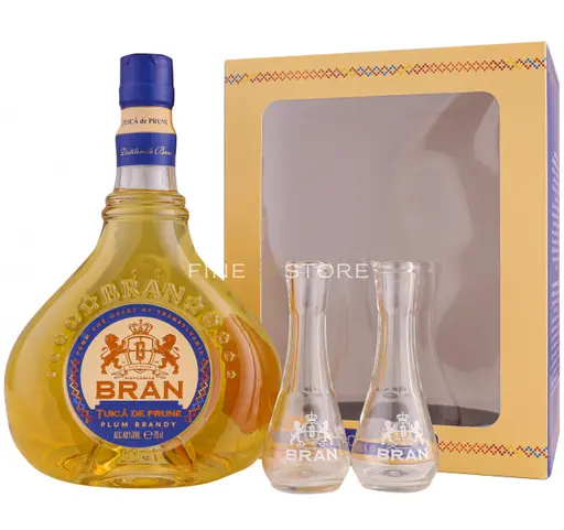 Bran Tuica Prune cu 2 Toiuri