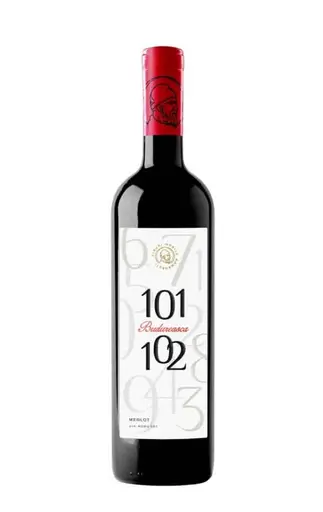 Budureasca 101-102 Merlot: Vin Rosu Demisec