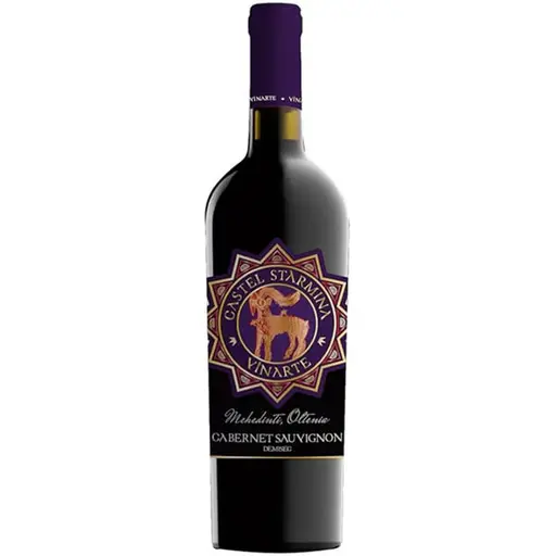 Vin Rosu Vinarte Castel Starmina, Cabernet Sauvignon, Demisec
