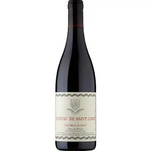 Chateau de Saint Cosme Cotes du Rhone Les Deux Albion Rouge