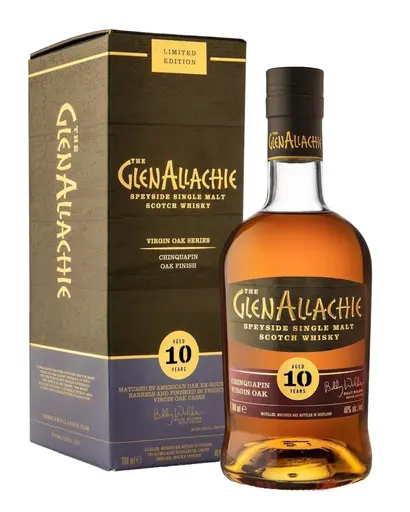 GlenAllachie Distillery Glenallachie Chinquapin Oak Finish 10 Ani