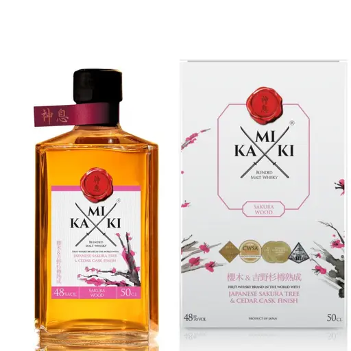 Kamiki - Sakura Wood Japanese Blended Malt Whisky GB