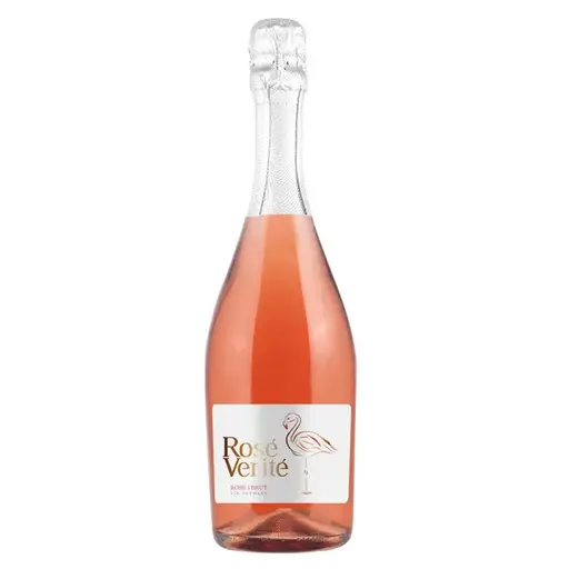 Vin spumant rose brut Rose Verite, Merlot