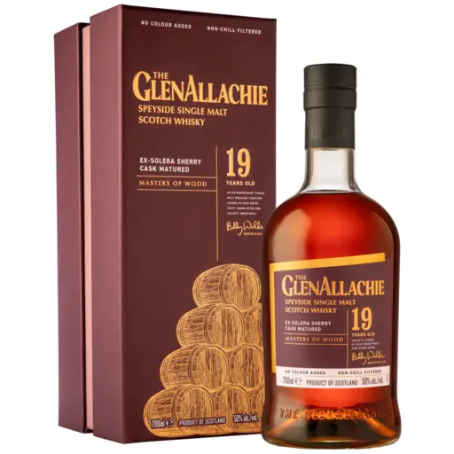 GlenAllachie Masters Of Wood Ex-Solera Sherry Cask Matured 19 Ani