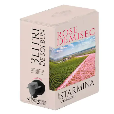 Crama Starmina Merlot Roze Demisec