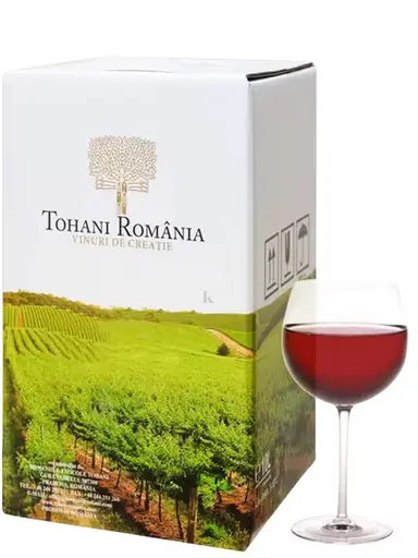 Domeniile Tohani Feteasca Neagra Demisec Bag In Box