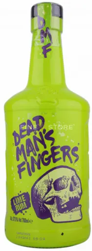 Rom Dead Mans Fingers, Lime Rum, Alcool