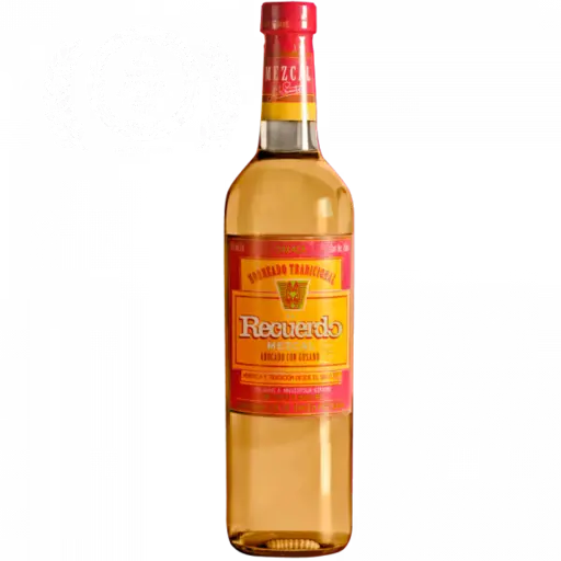Tequila El Recuerdo Abocado con Gusano