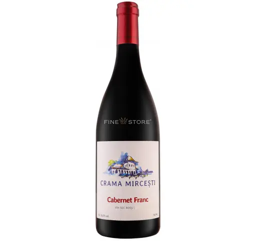 Vin Rosu Crama Mircesti, Cabernet Franc, Sec