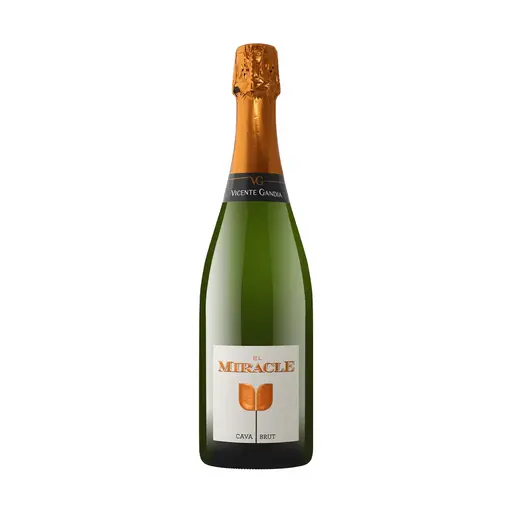 Cava Vicente Gandia El Miracle Brut, sec, arome de mere si citrice