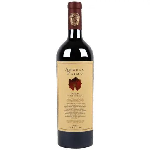 Vin Rosu, Cantine Paradiso, Angelo Primo Nero di Troia Puglia IGP