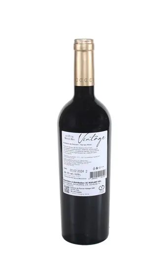 Vin rosu sec Milestii Mici Purpuriu de Purcari vintage 2009