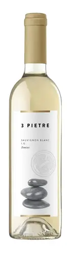 Vin alb demisec 3 Pietre, Sauvignon Blanc