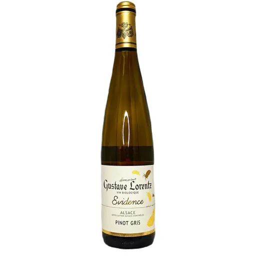 Vin Alb, Evidence, Pinot Gris, A.O.C., Gustave Lorentz, Sec