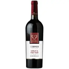Vin rosu demidulce Crama Ceptura Cervus Cepturum, Merlot si Pinot Noir