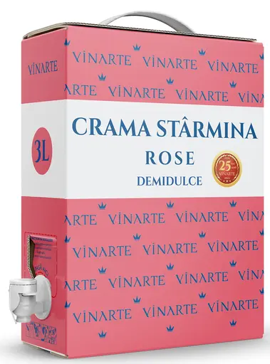 Crama Starmina Vin roze demidulce Varietal