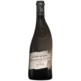 Wine Brotte La Fiole Du Pape, A.O.C. Chateauneuf-Du-Pape Magnum + Cutie Lemn