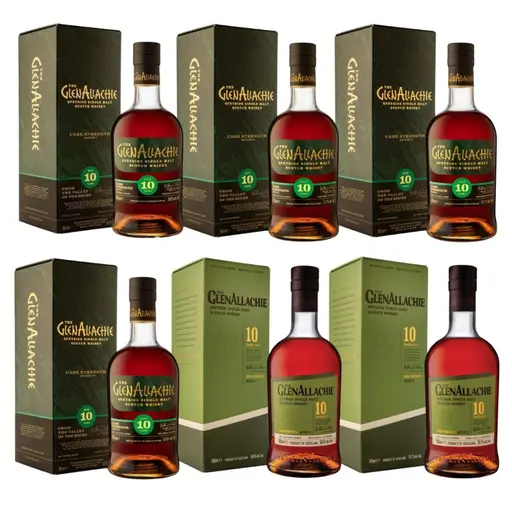 GlenAllachie Colectie Cask Strength 10 YO 6 Expresii