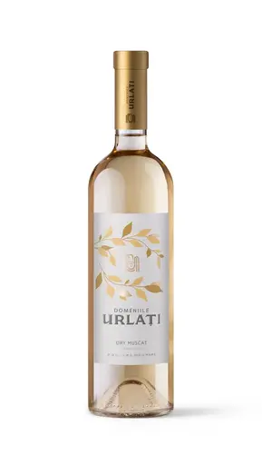 Vin alb demisec Domeniile Urlati, Dry Muscat