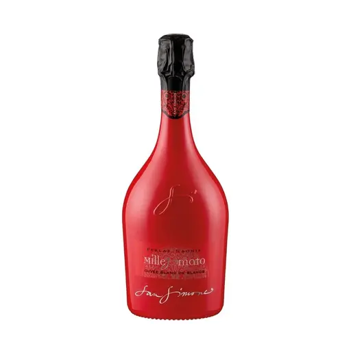 San SIMONE Perlae NAONIS Cuvee Blanc de Blancs BRUT Milessimato RED